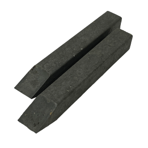 Recycled randbegrenzing tuin duurzame piketpaaltjes paaltje borderrand