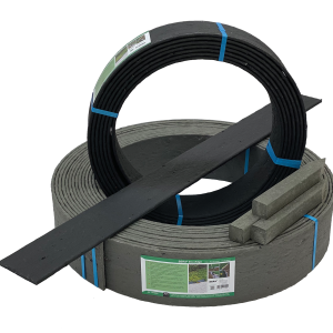 Bordure recyclée délimitation de jardin durable