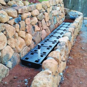 Verhoogde border WaterUps SIC